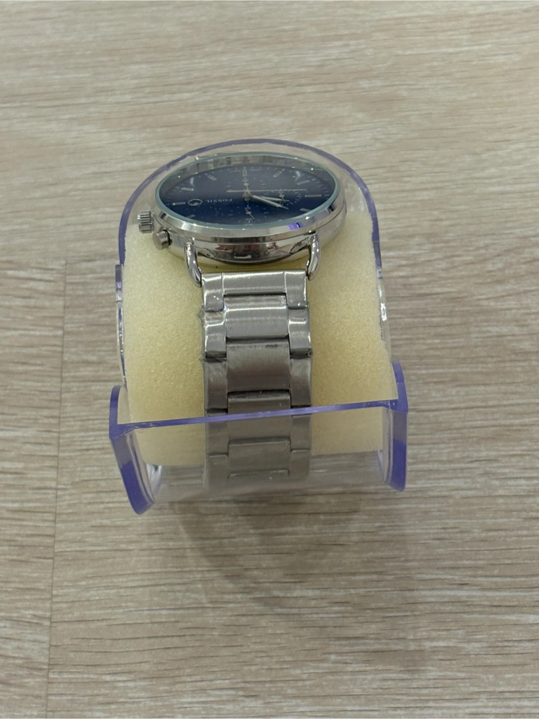 Fossil Blue Dial Chronograph Watch - photo 3