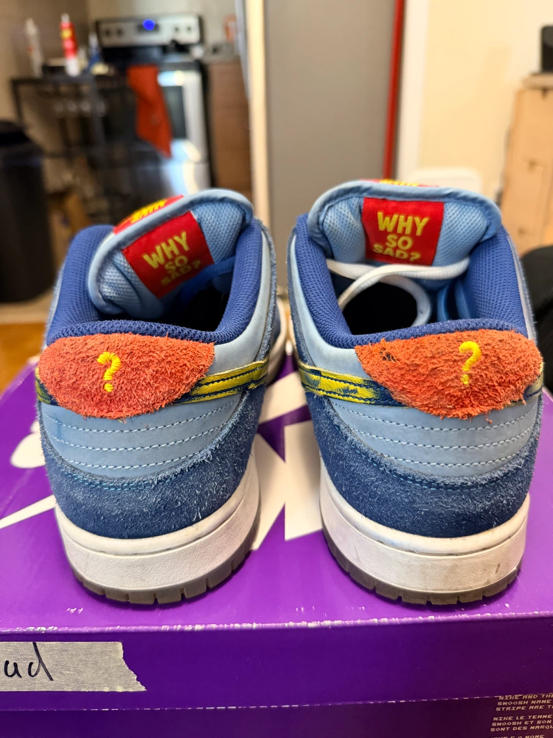 Nike SB Dunk Low Why So Sad - Size 11 - photo 4
