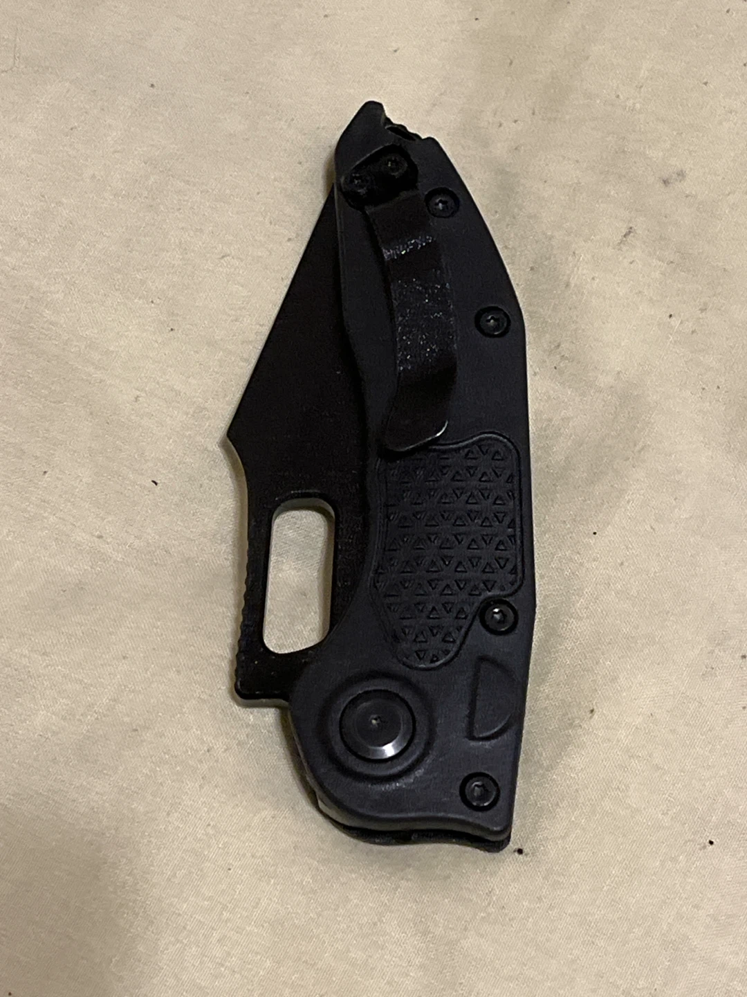 Black Adamas Matic Knife