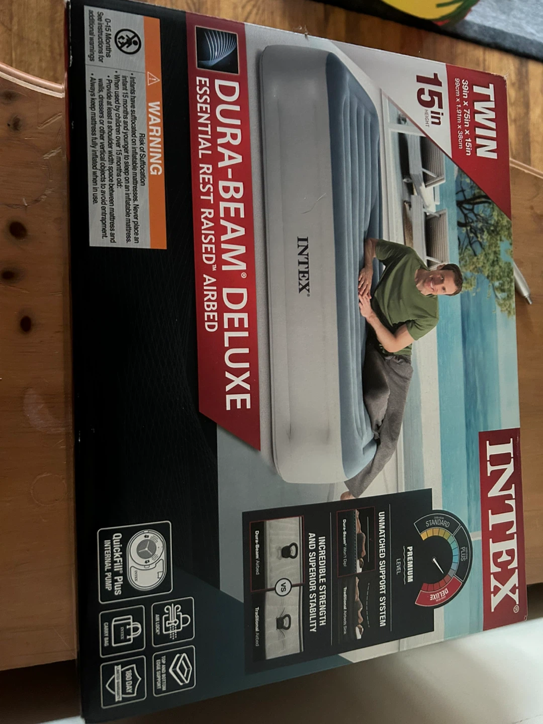 15 inch deluxe air mattress - photo 2