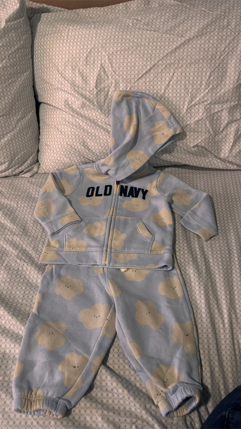 OshKosh B'gosh Green Corduroy Overalls and Striped Shirt Set - photo 4