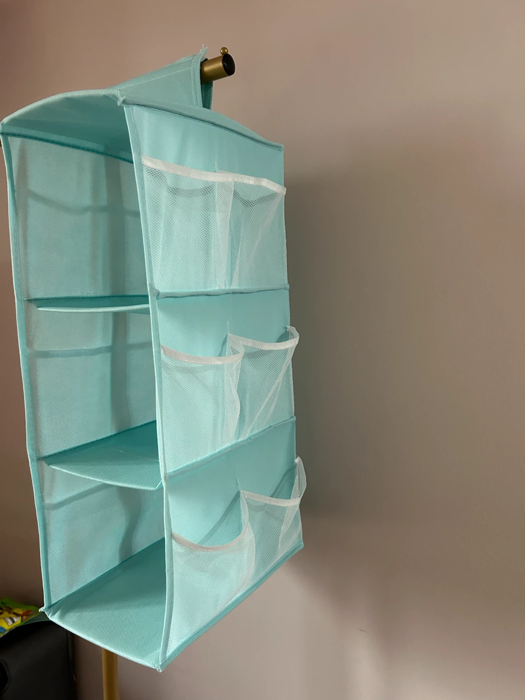 Hanging Closet Organizer with Side Pockets - photo 2