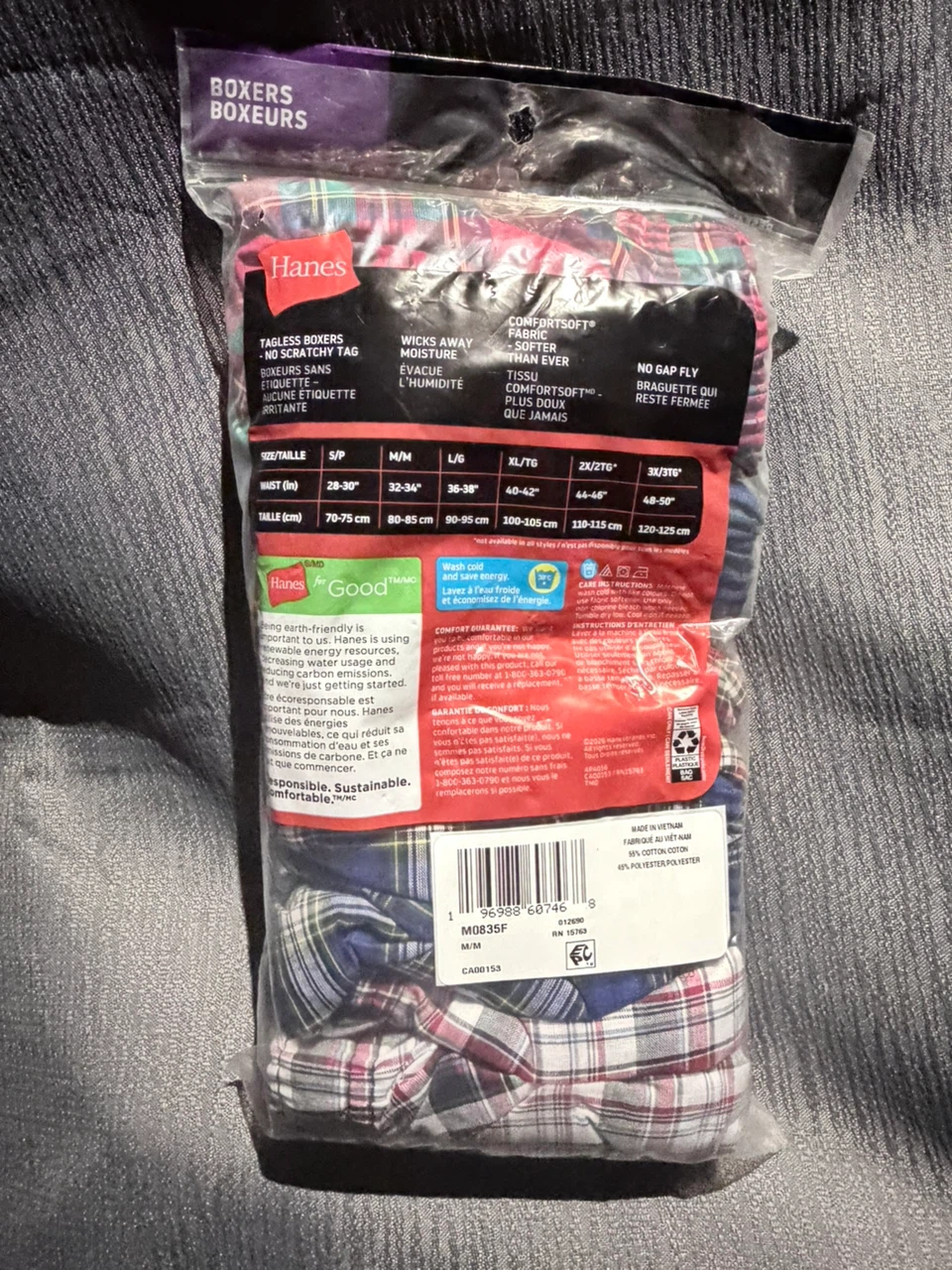 Hanes 5-Pack Boxer Briefs - M/M - photo 2