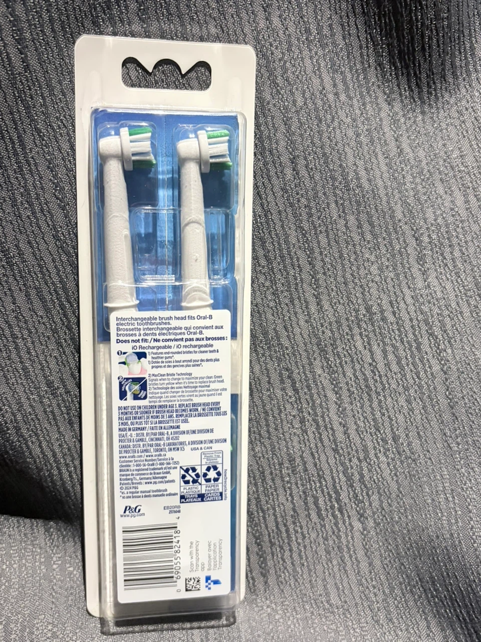 Oral-B PrecisionClean Replacement Brush Heads (3 Count) - photo 2