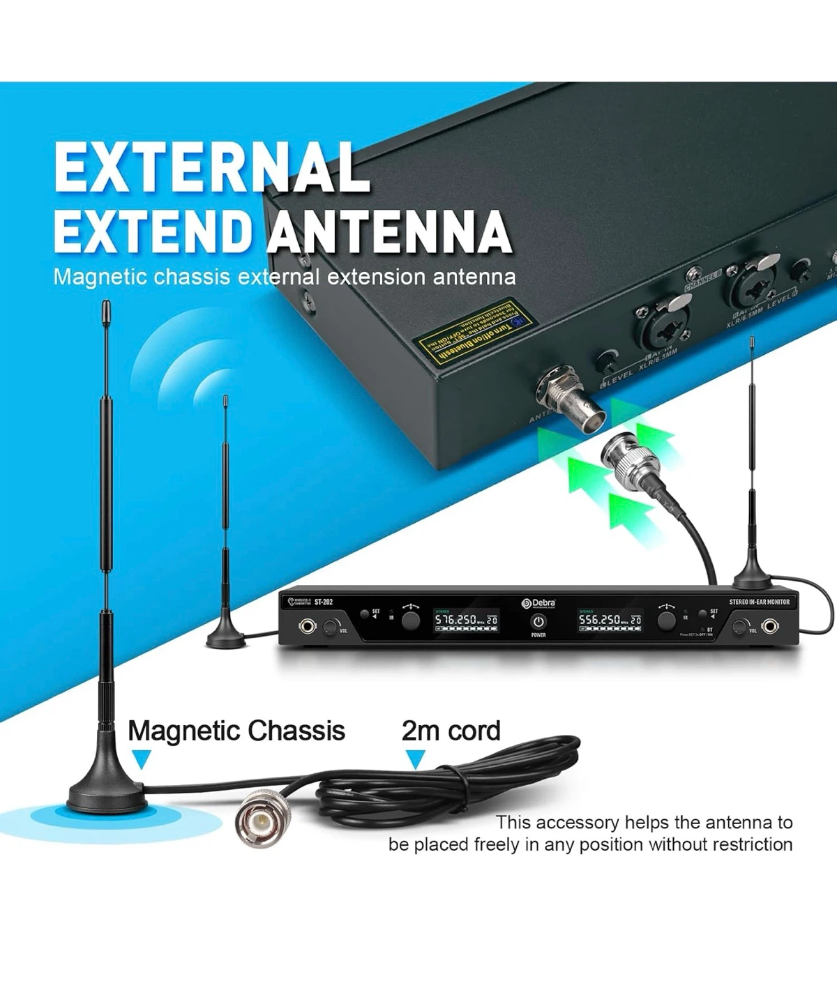 Debra Audio ST-202 Wireless In-Ear Monitor System - photo 4