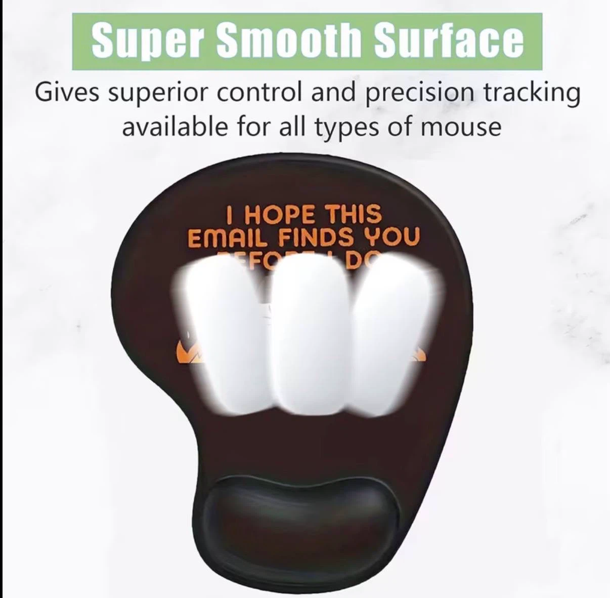 Funny Cat Mouse Pad with Wrist Rest - photo 4