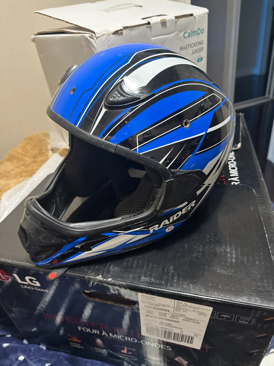 Used Dirt Bike Helmets (3 Available) - photo 3