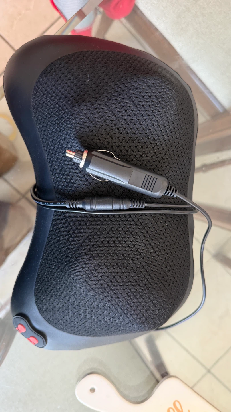 Portable Neck and Back Massage Pillow