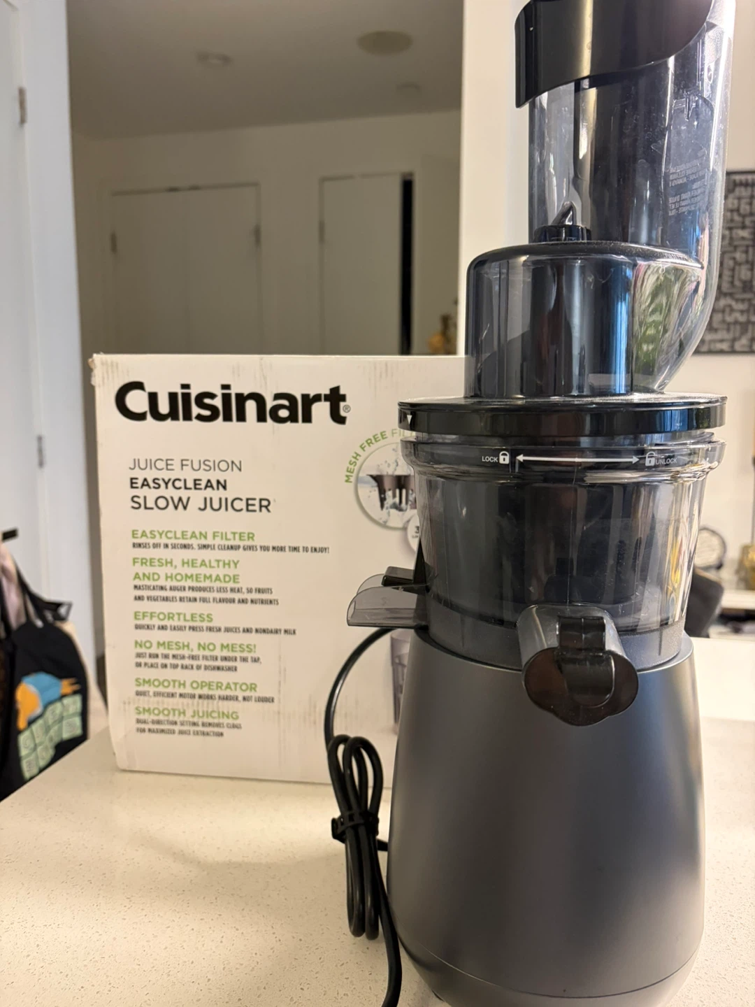 Cuisinart Juice Fusion Easyclean Slow Juicer
