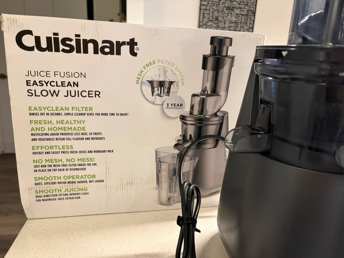 Cuisinart Juice Fusion Easyclean Slow Juicer - photo 4