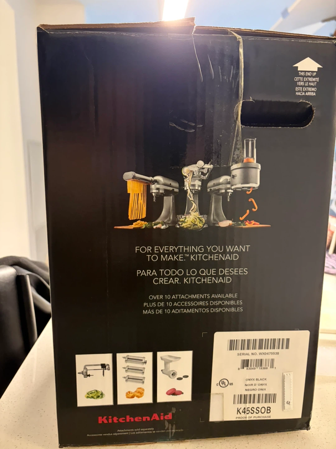 KitchenAid Classic Stand Mixer - Onyx Black - photo 3