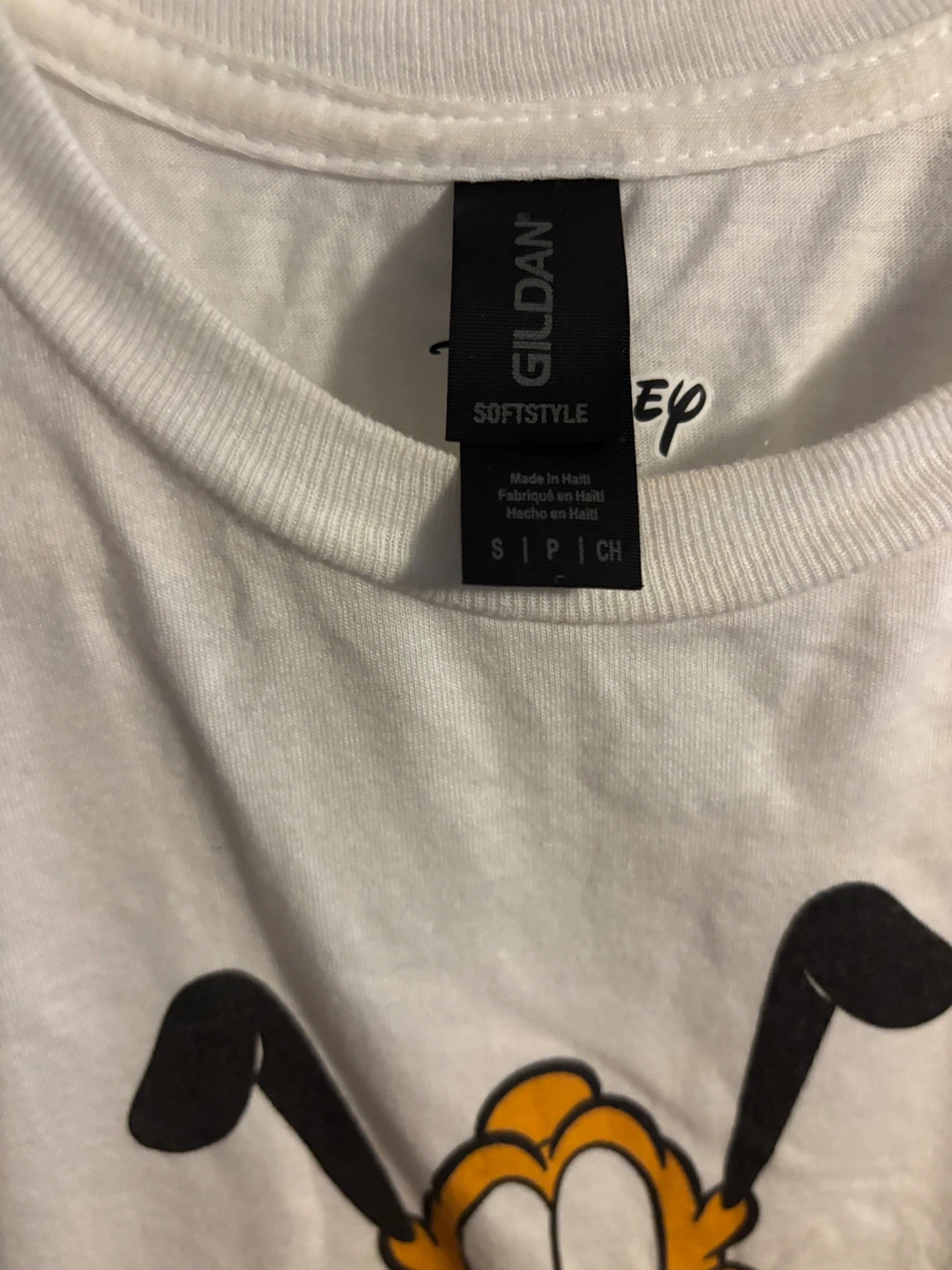 Disney Pluto White Graphic T-Shirt - photo 3