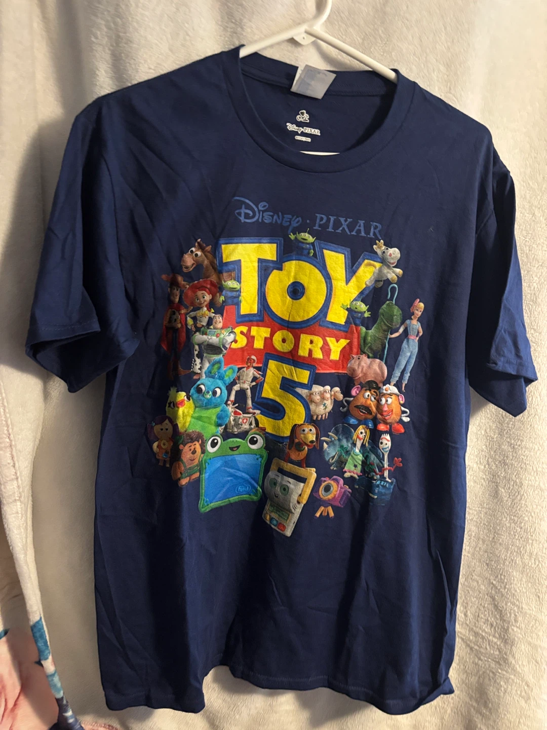 Disney Pixar Toy Story 5 Navy T-Shirt