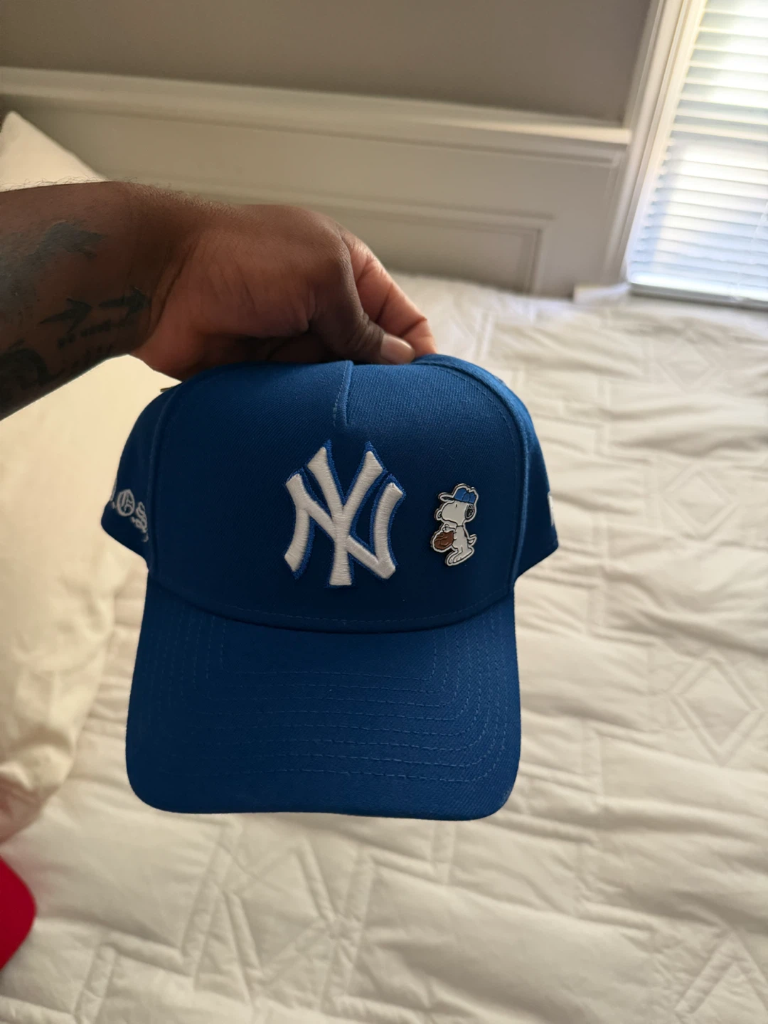 New Era Royal Blue Snoopy & embroidery