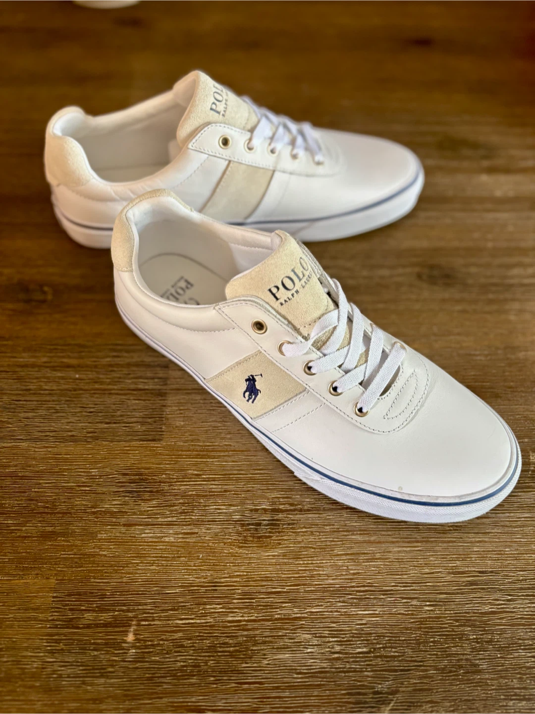 Polo Ralph Lauren Men's White Sneakers