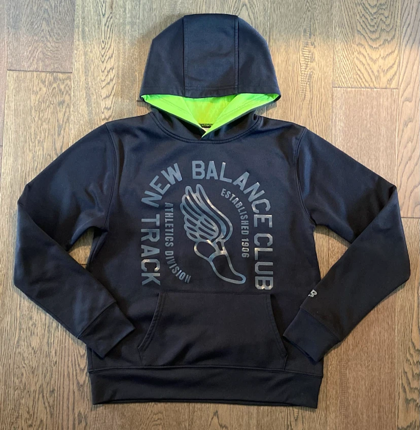 Boys NB Hoodie Size 14-16 - New Balance “Track Club”