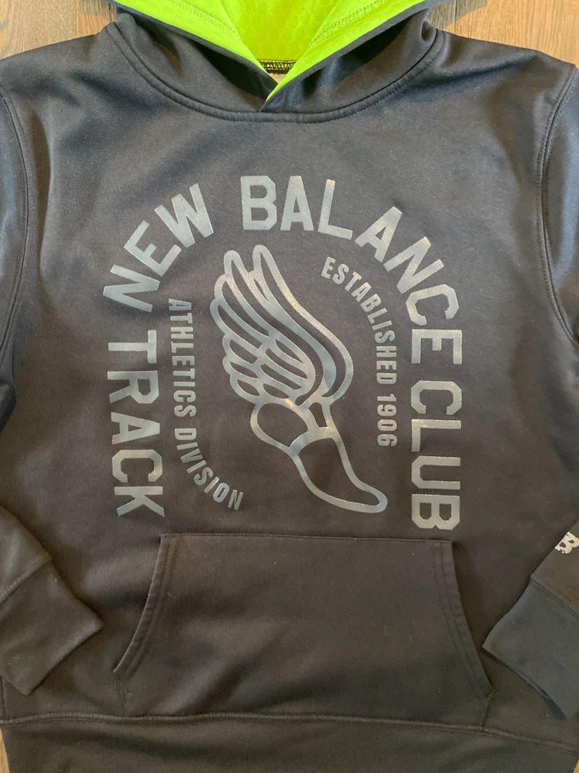 Boys NB Hoodie Size 14-16 - New Balance “Track Club” - photo 2
