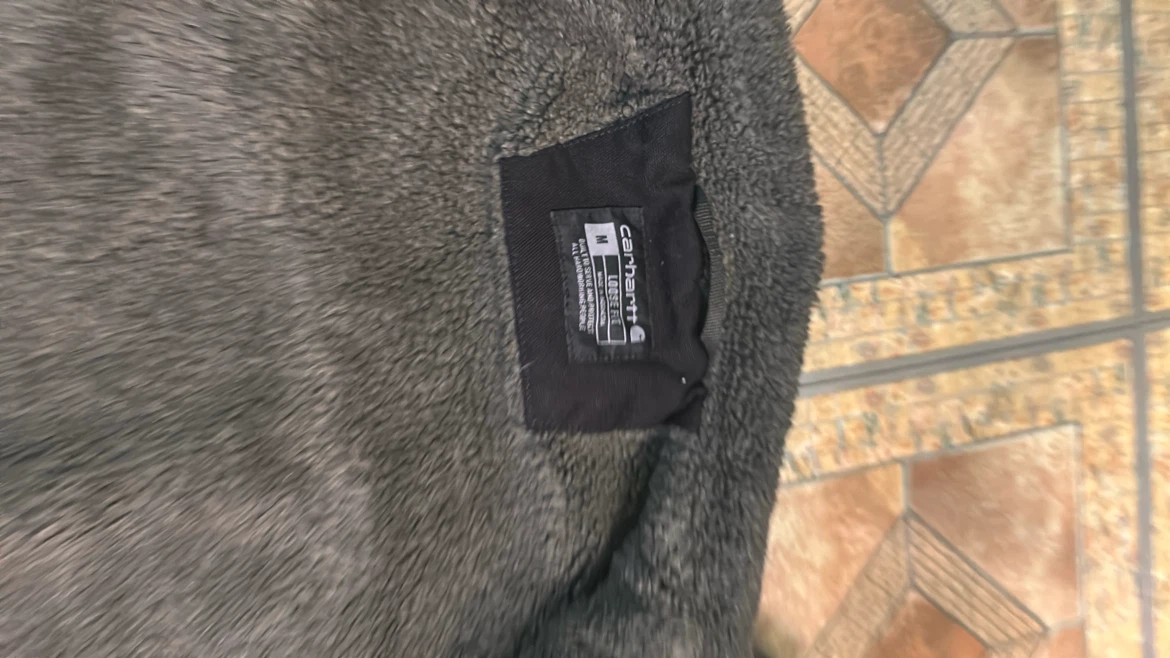Carhartt Fleece-Lined Vest Black