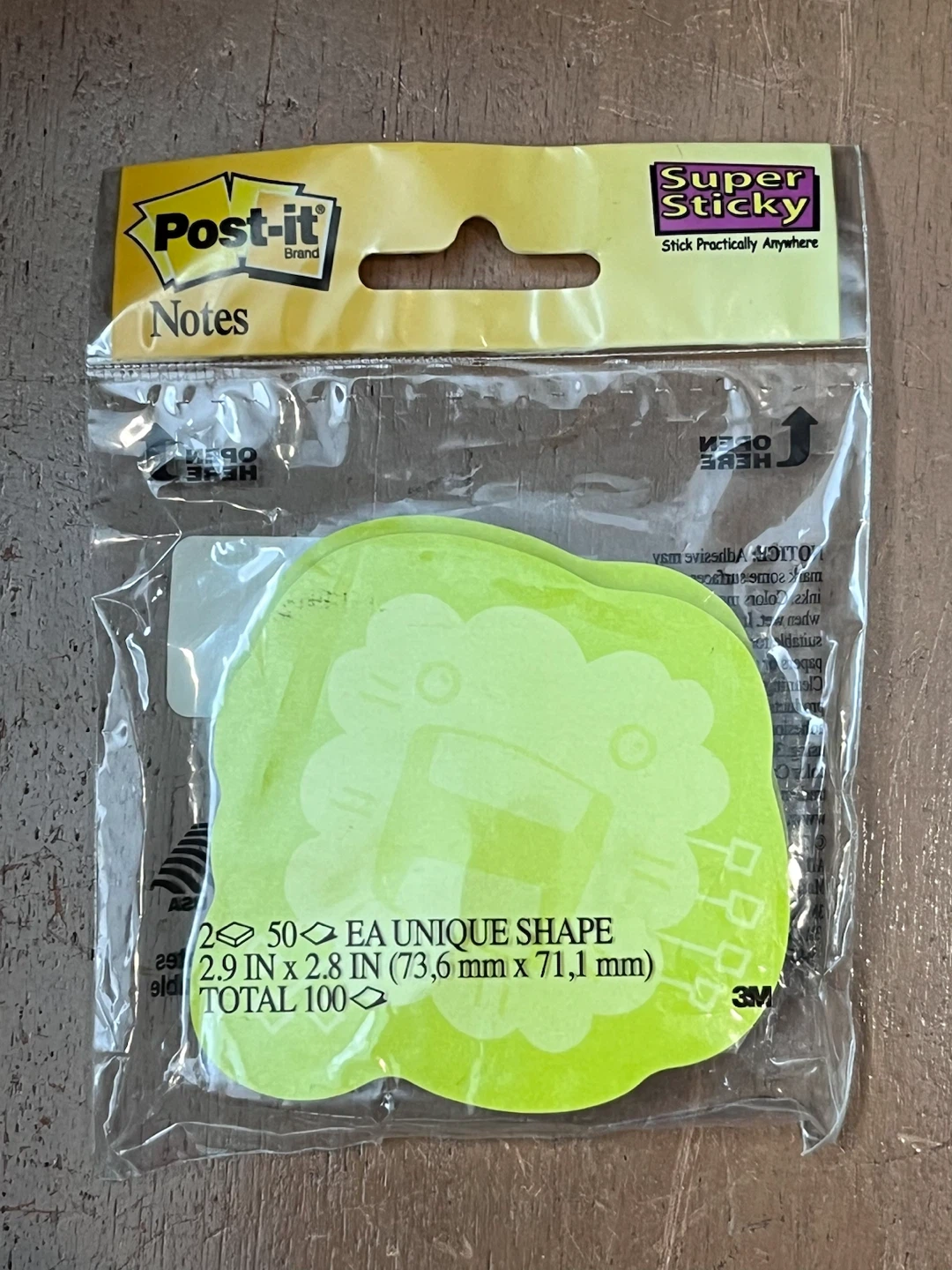 Post-it Super Sticky Unique Shape Notes