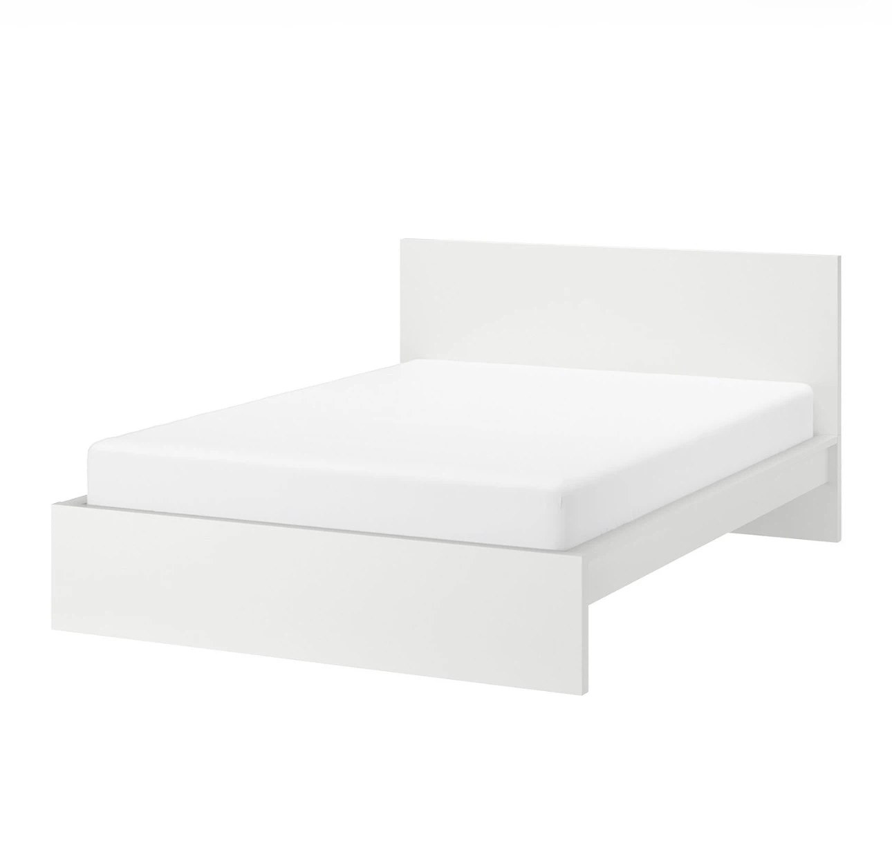 Queen Ikea MALM Bed Frame + FREE Haugsvar Hybrid Mattress - photo 3