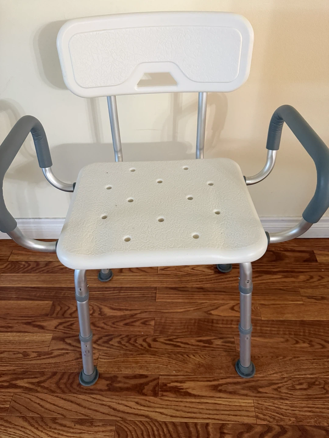 Adjustable Shower Chair with Arms