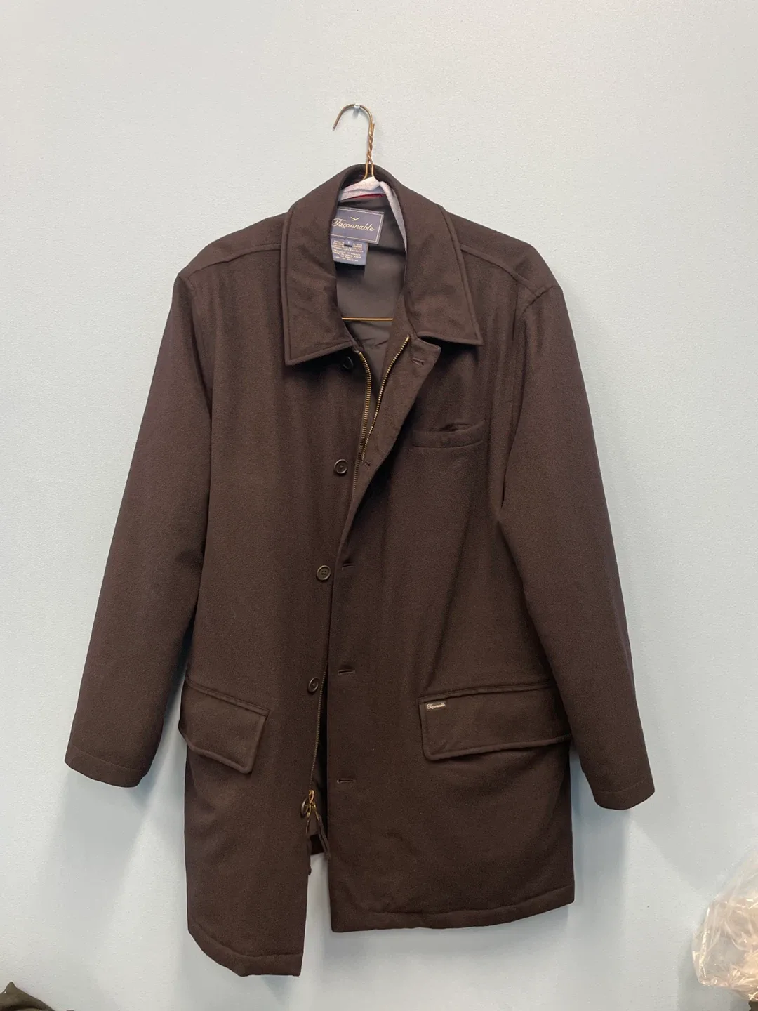 Faconnable Black Wool Blend Jacket - Large - photo 2