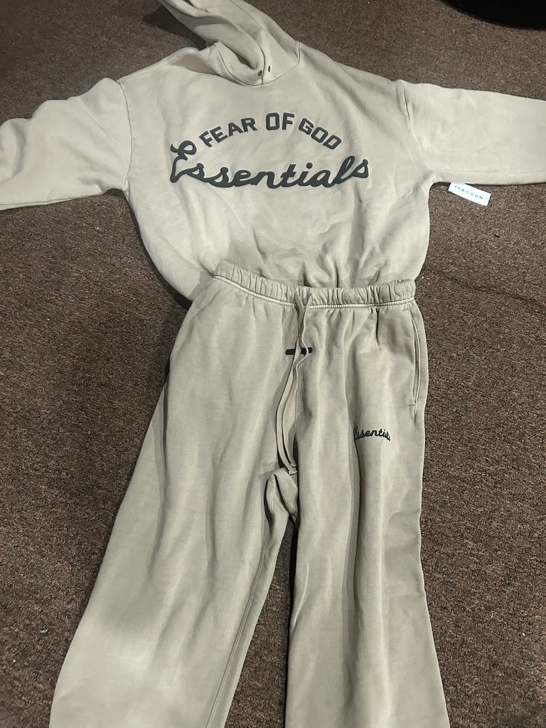Fear of God Essentials Hoodie and Sweatpants Set