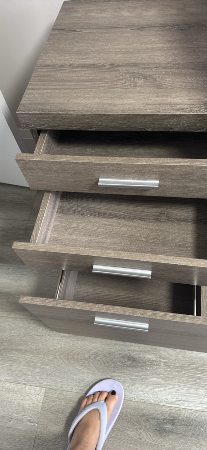 3-Drawer Mobile Filing Cabinet