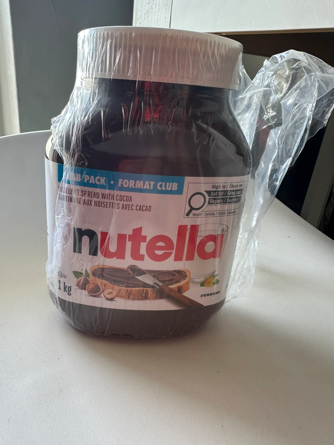 Nutella Chocolate Hazelnut Spread 1kg