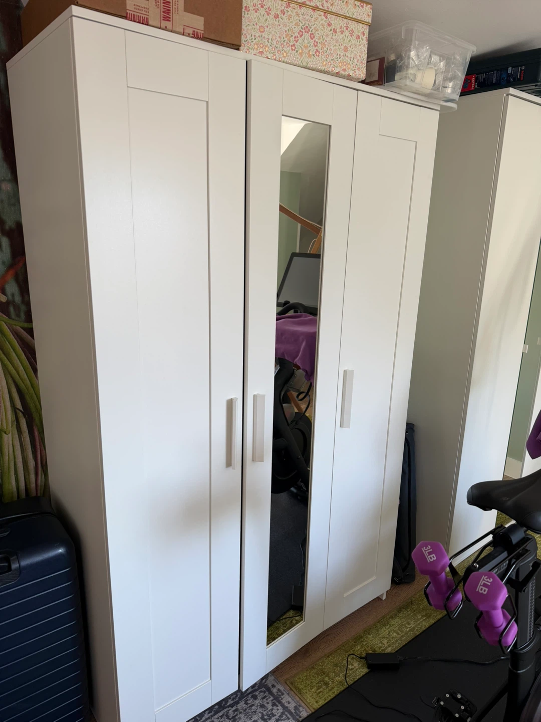 IKEA BRIMNES 3-Door Wardrobe