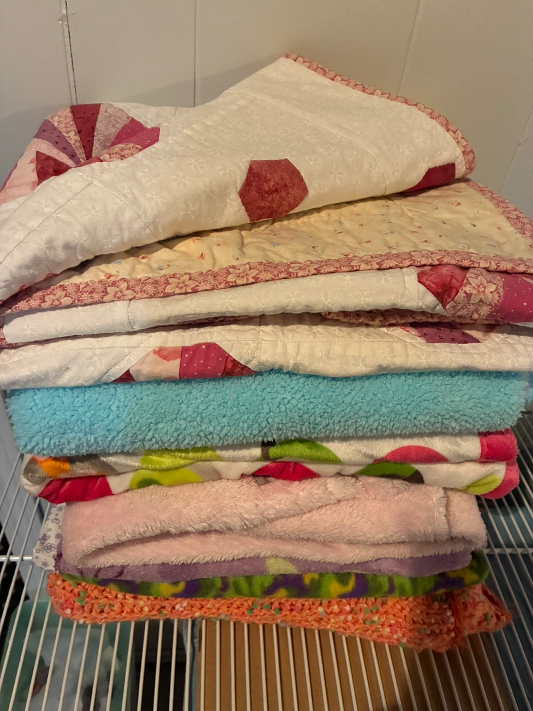 Assorted Children's Blankets and Quilts
