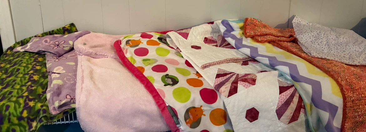 Assorted Children's Blankets and Quilts - photo 3