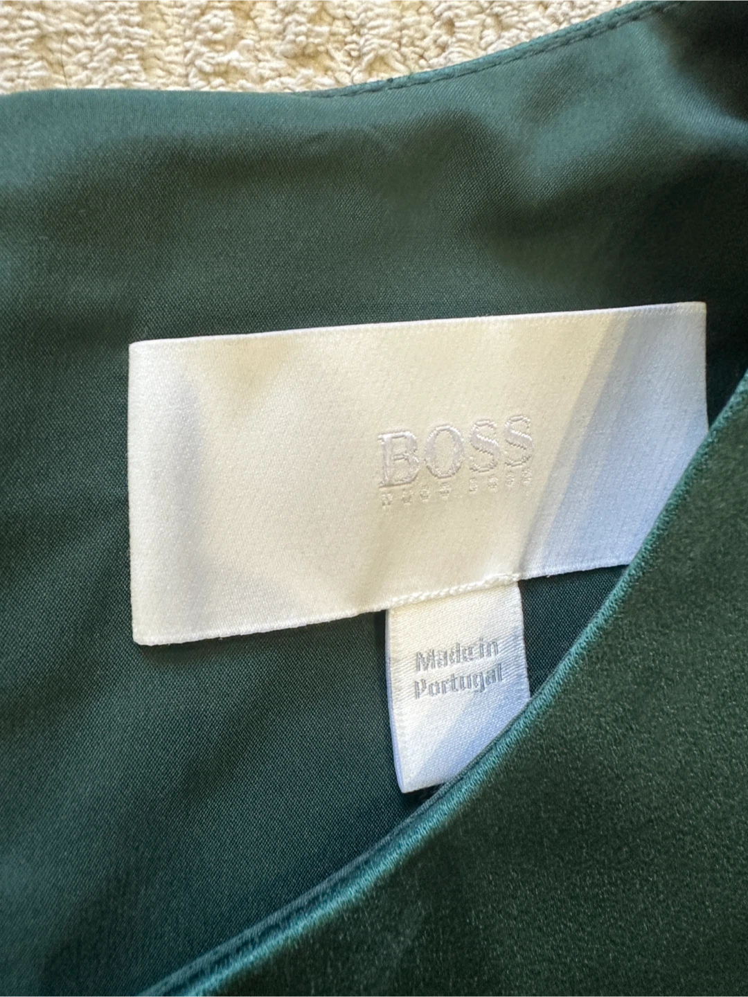 BOSS Hugo Boss Emerald Green Dress - photo 3
