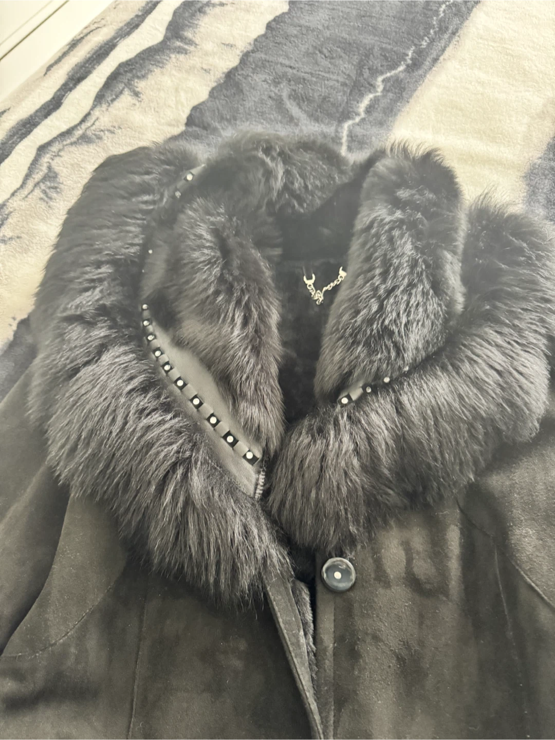 Esperto Pelle Suede and Fur Coat - photo 2