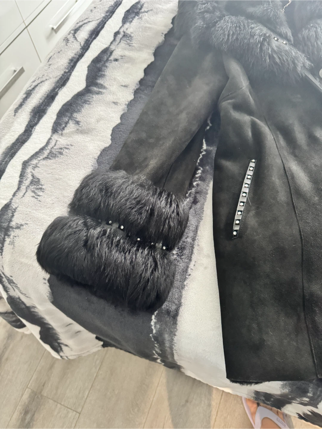 Esperto Pelle Suede and Fur Coat - photo 5