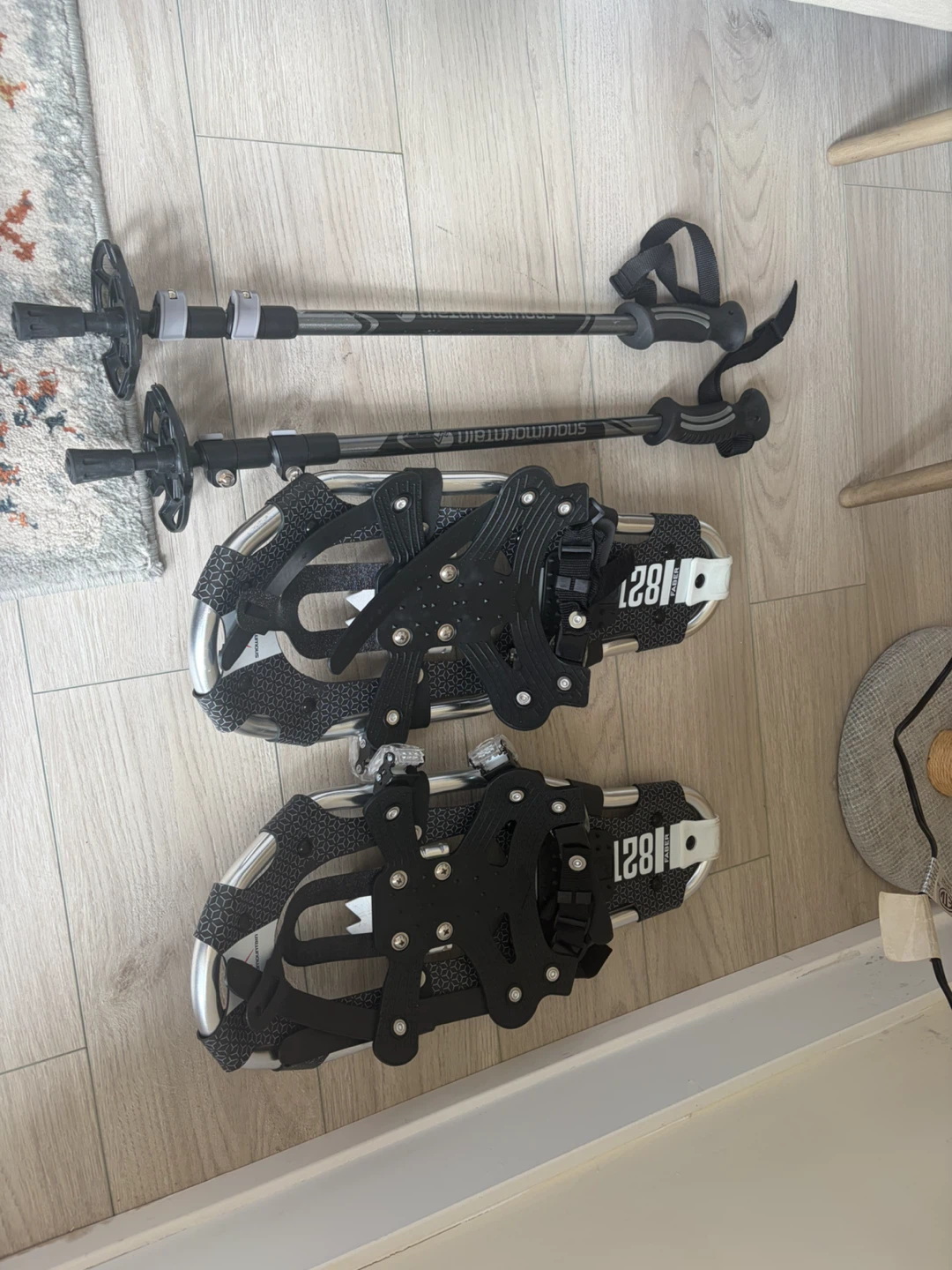 Faber 128 Snowshoes with Poles and Bag - photo 2