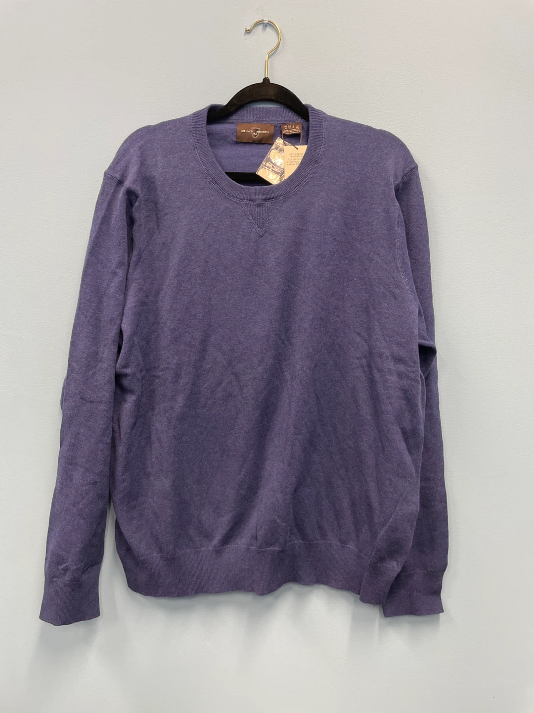 Black Brown 1826 Men's Crewneck Sweater - photo 2