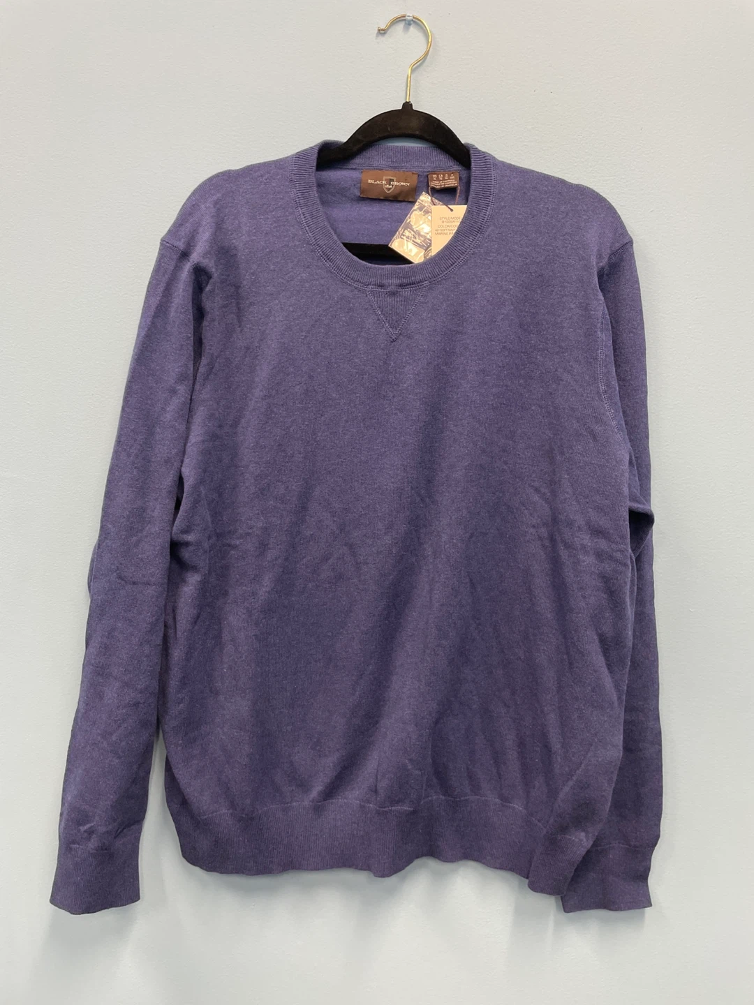 Black Brown 1826 Men's Crewneck Sweater - photo 3