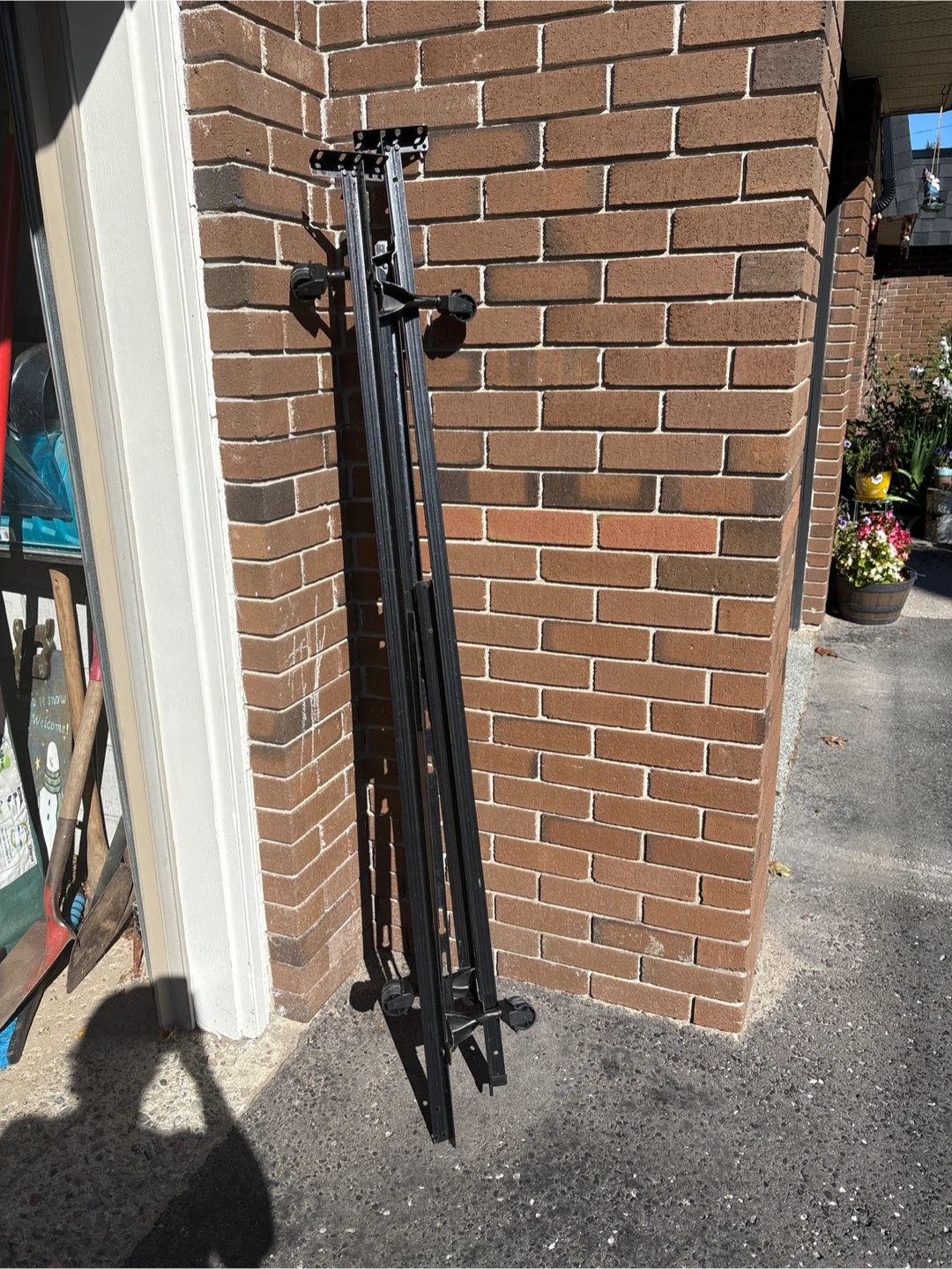 Metal Bed Frame Rails - size double or queen adjustiblr