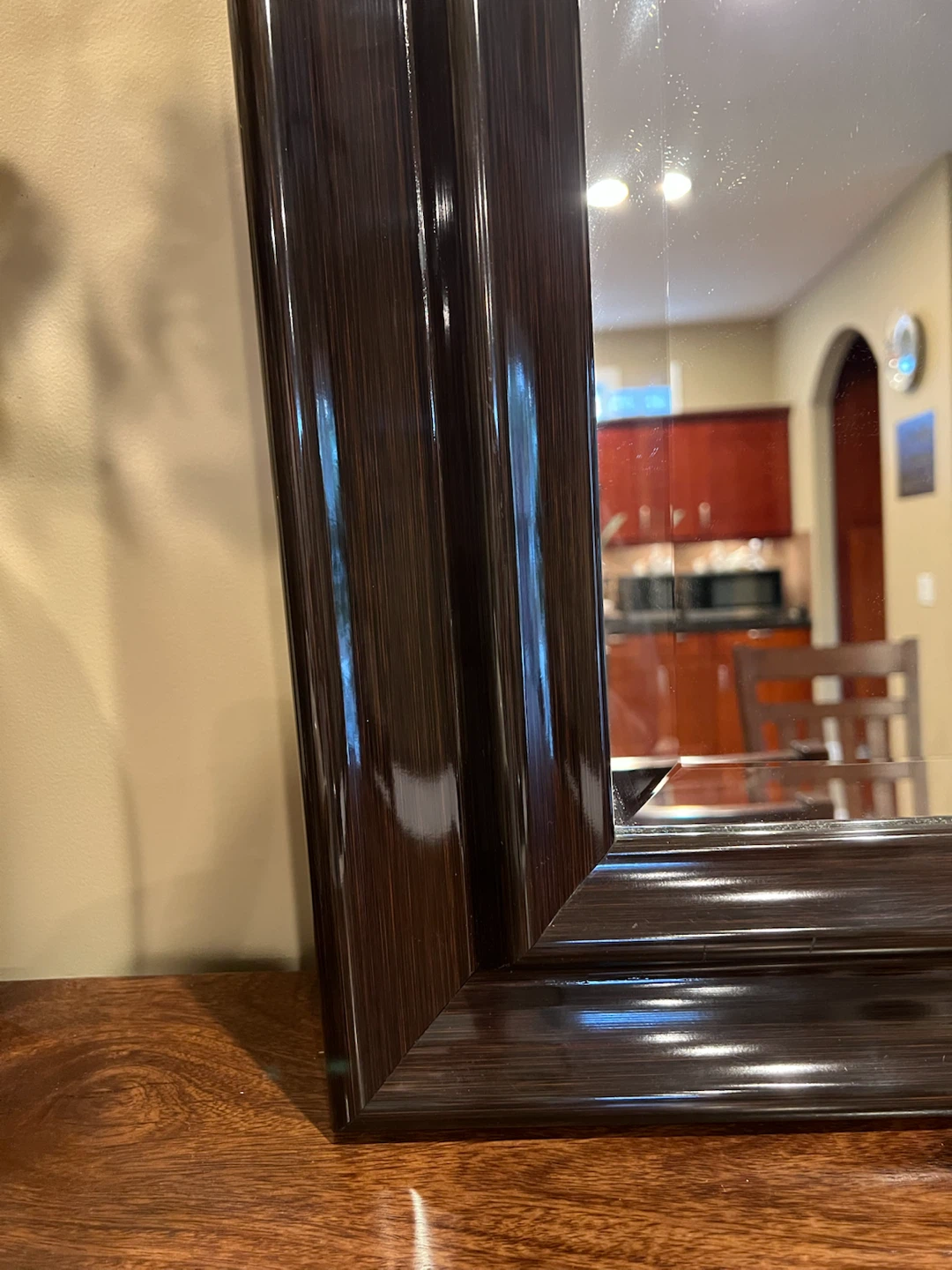 Large Beveled Wall Mirror - photo 2