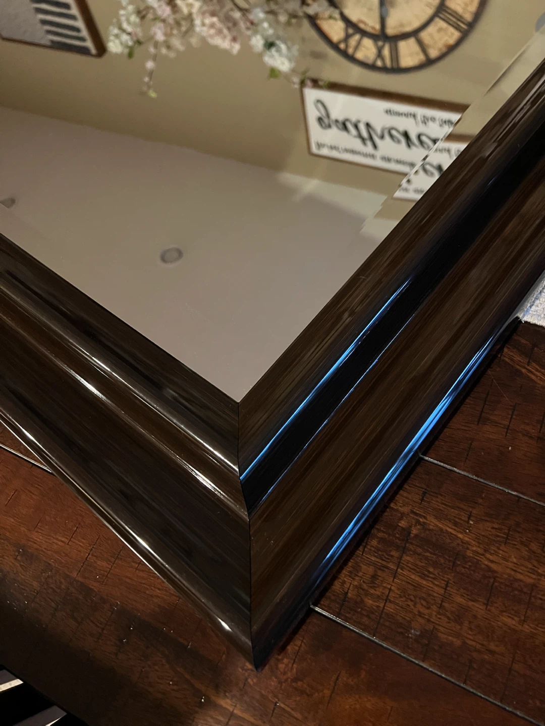 Large Beveled Wall Mirror - photo 5