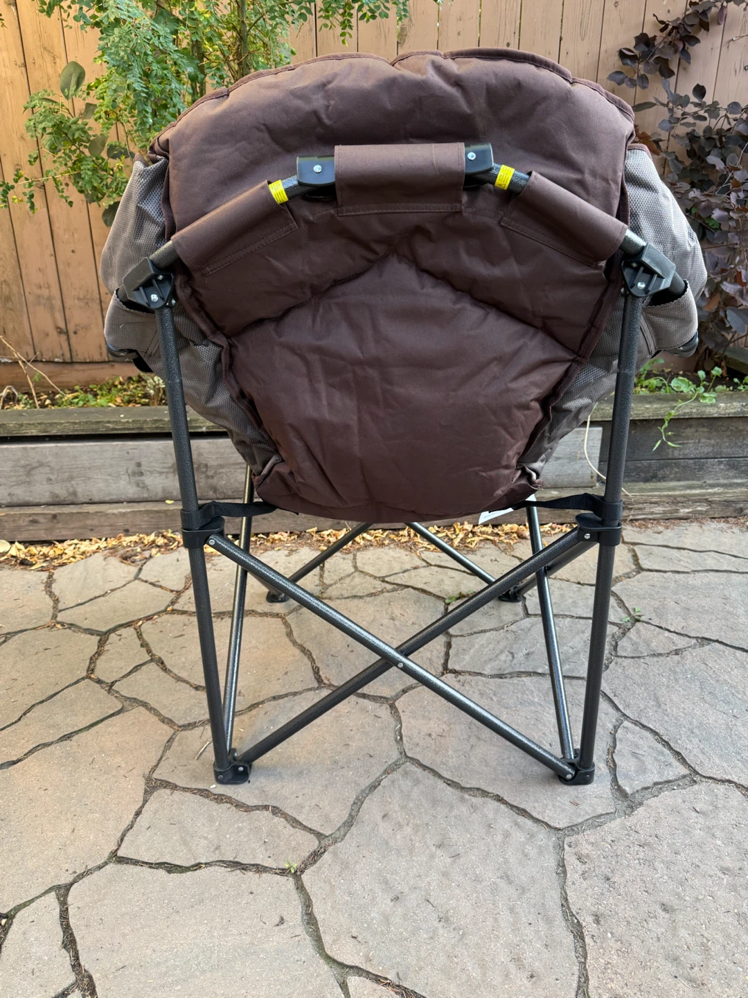 Mac Sports Padded Club Camping Chair, Brown - photo 3