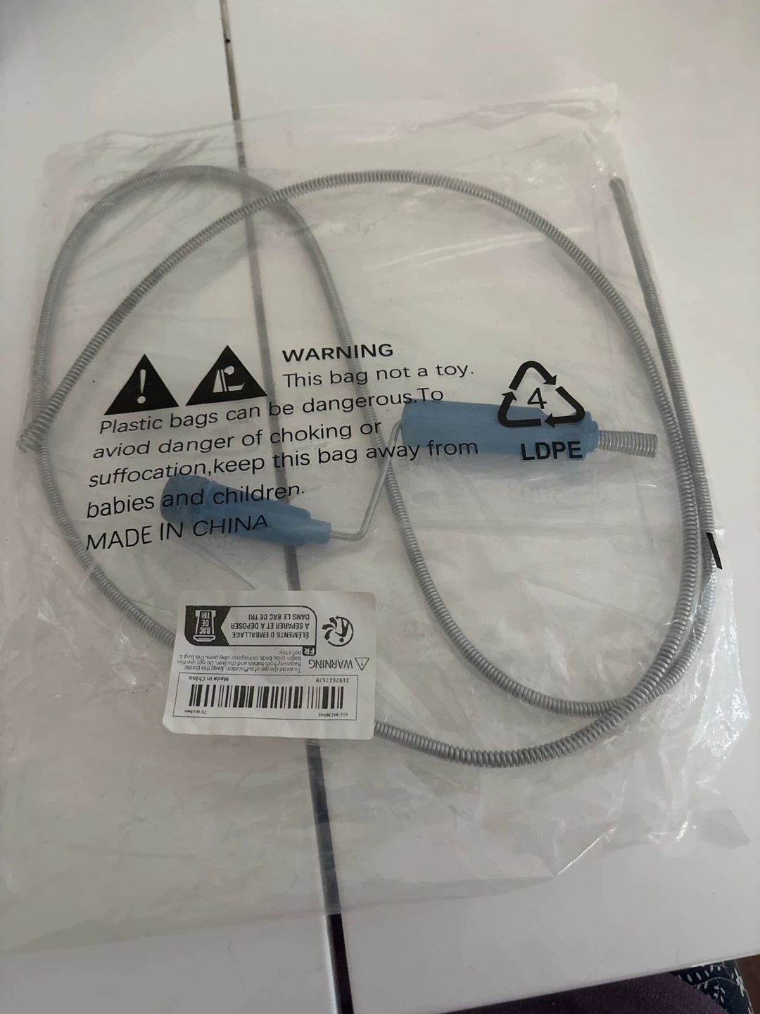 Drain Cleaning Tool Set