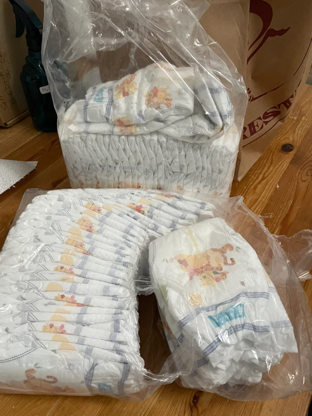 Newborn size Huggies diapers