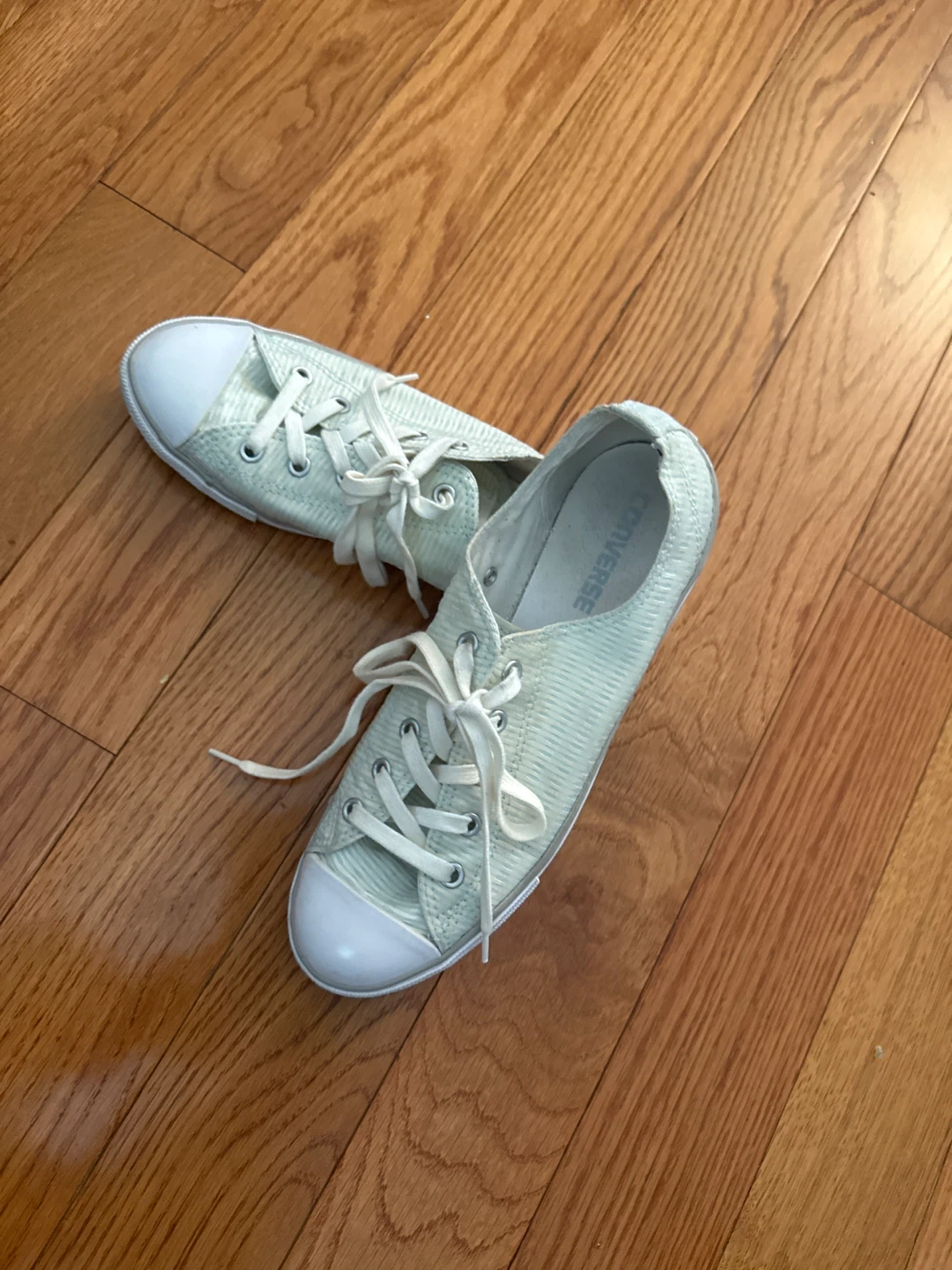 Converse Low-Top Sneakers Pale Green - photo 2