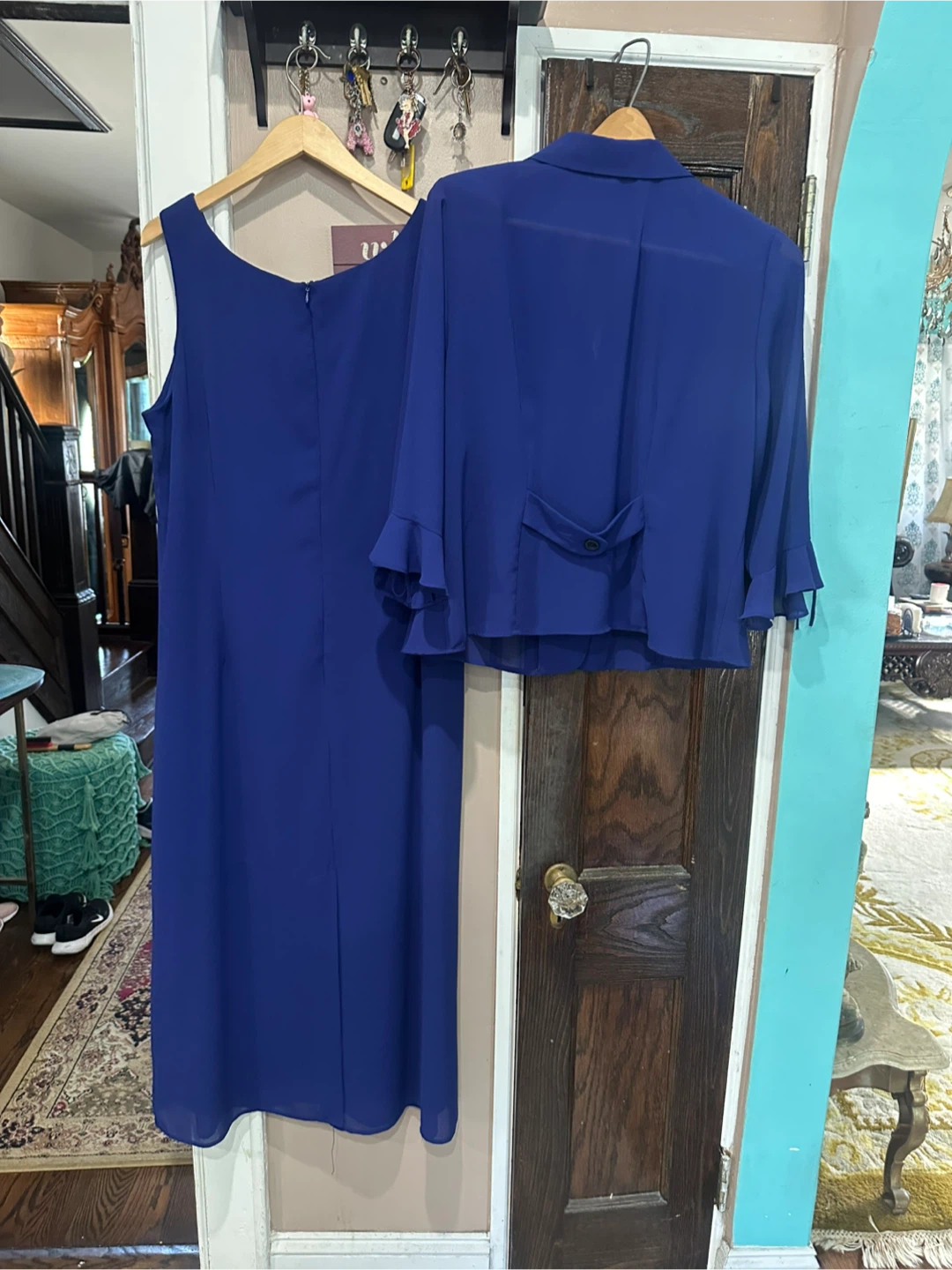 Royal Blue Dress and Jacket Set - photo 5