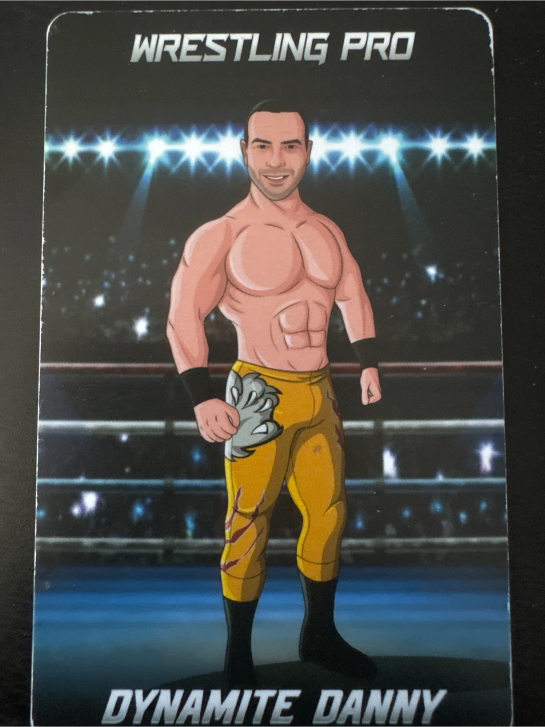 Wrestling Pro Dynamite Danny Trading Card