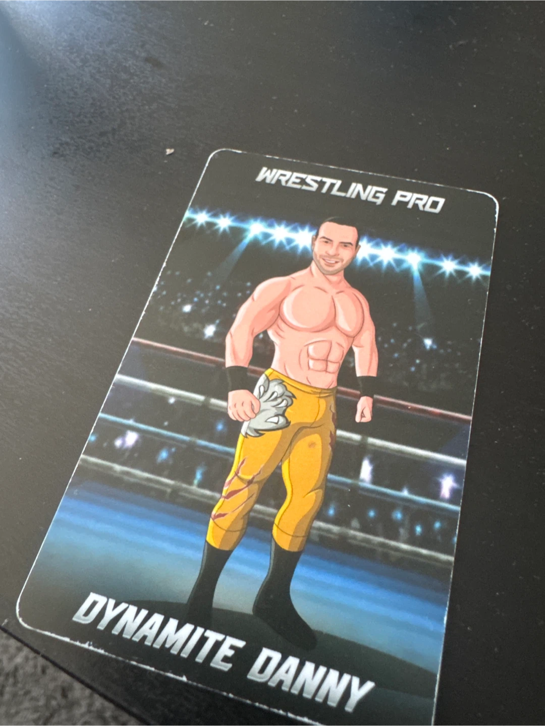 Wrestling Pro Dynamite Danny Trading Card - photo 2