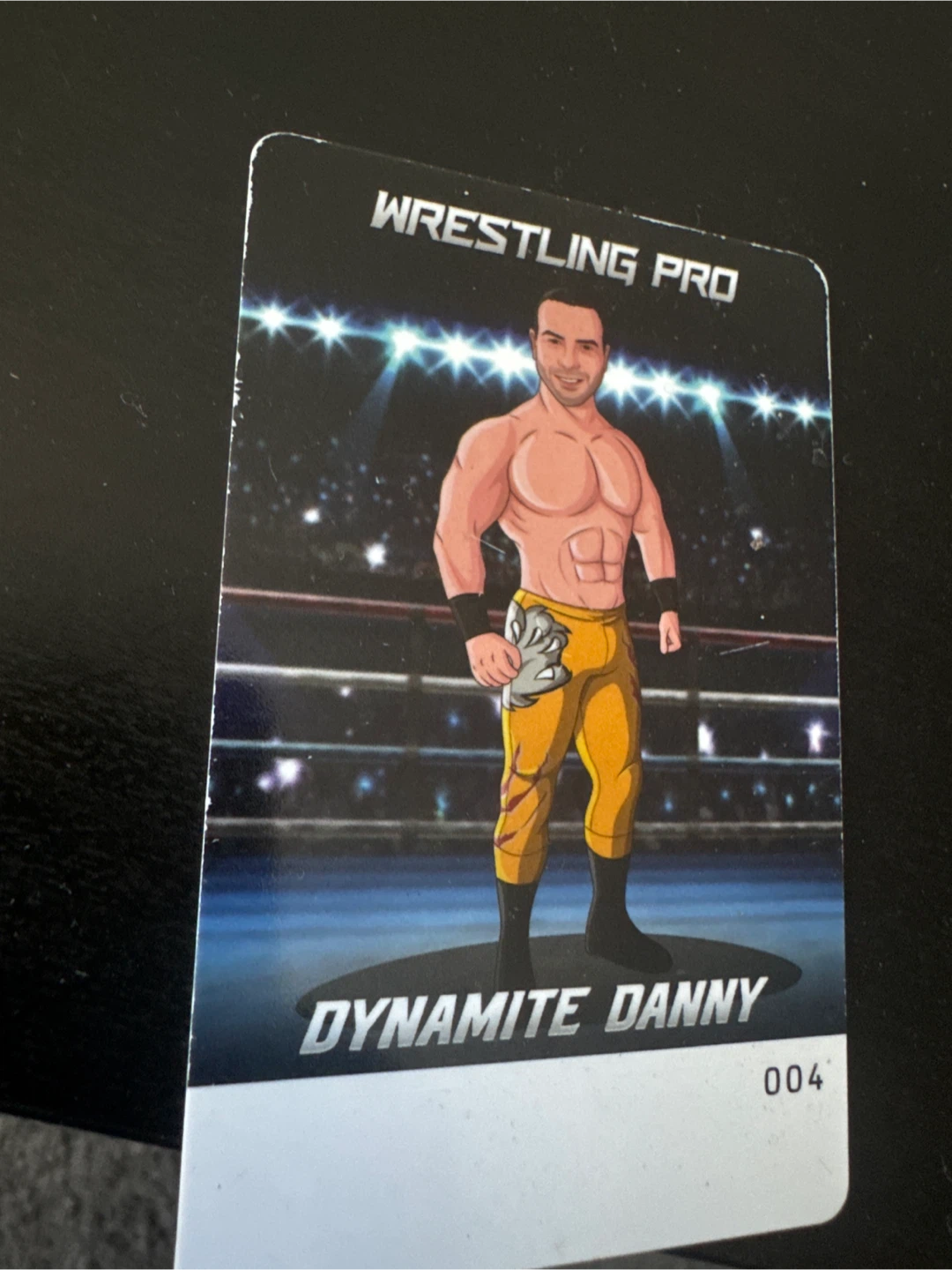Wrestling Pro Dynamite Danny Trading Card - photo 3