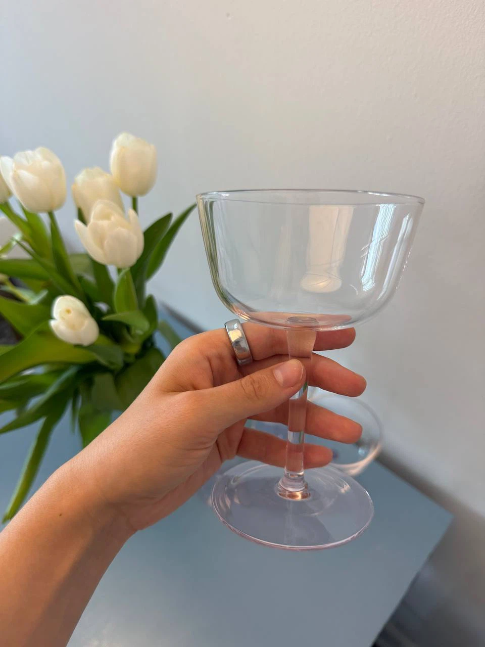Set of 4 Pink Glasses | Tjarlek - photo 2